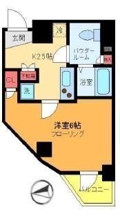 プレール・ドゥーク錦糸町Ⅱ 間取り