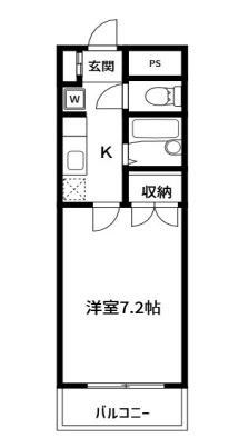 岡部ドエル参番館 間取り