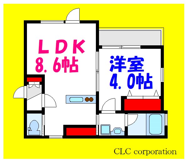 グレイスコート 間取り図