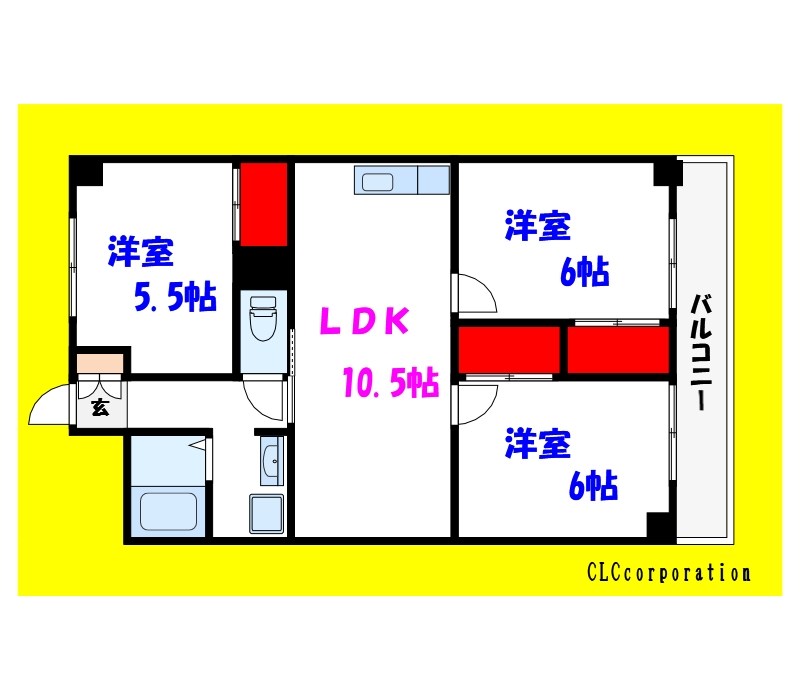 富士見中央ビル 間取り