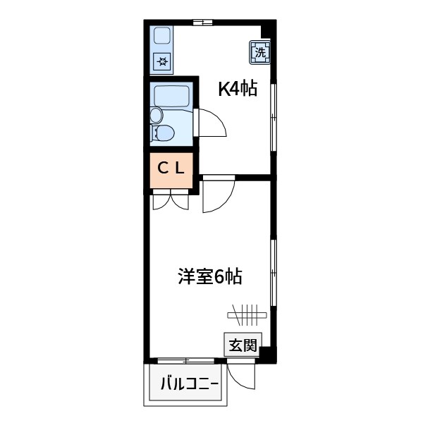 メゾンドワイズ   間取り