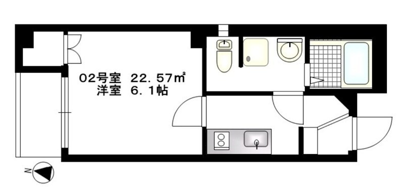ｂ’ＣＡＳＡ　ＯＪＩ 間取り
