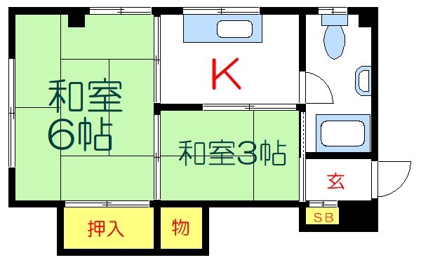 ラーバス池上ビル 間取り