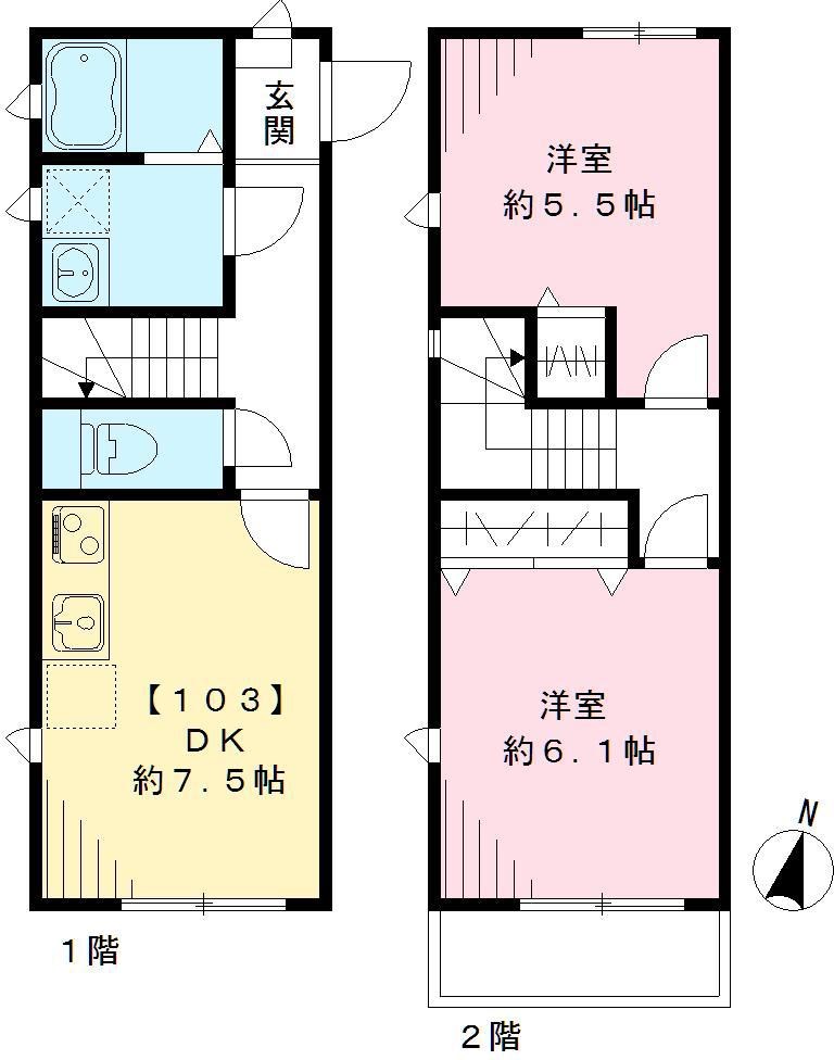 メゾンペジーブル 間取り