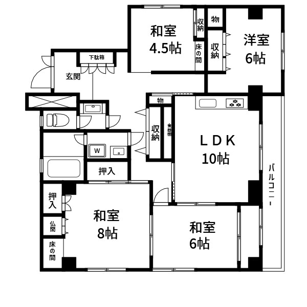サンモール井上 間取り