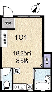 グリーンハウス西巣鴨 間取り