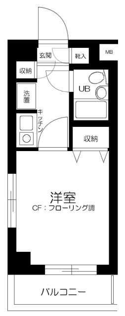 グランレーブ巣鴨 間取り