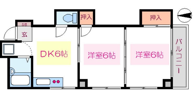 いちやまハイツ 間取り