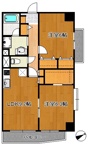 桜館 間取り図