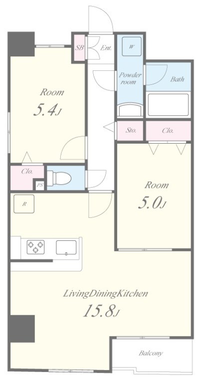 Une Lumière 間取り