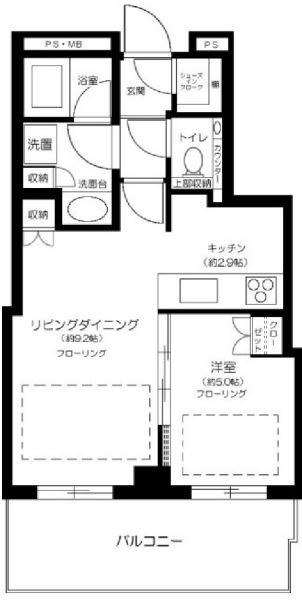 アトラスブランズタワー三河島 間取り