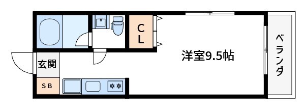 コーポコバヤシ 間取り