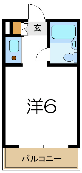 カーサカトレア   201号室 間取り