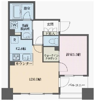 ドゥーエ新川  間取り