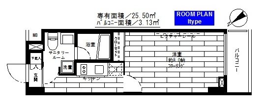 ステージグランデ茅場町  間取り