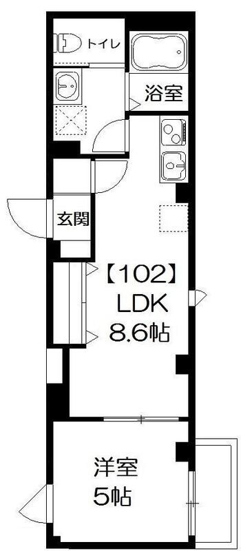 ビューノマーミー 間取り図