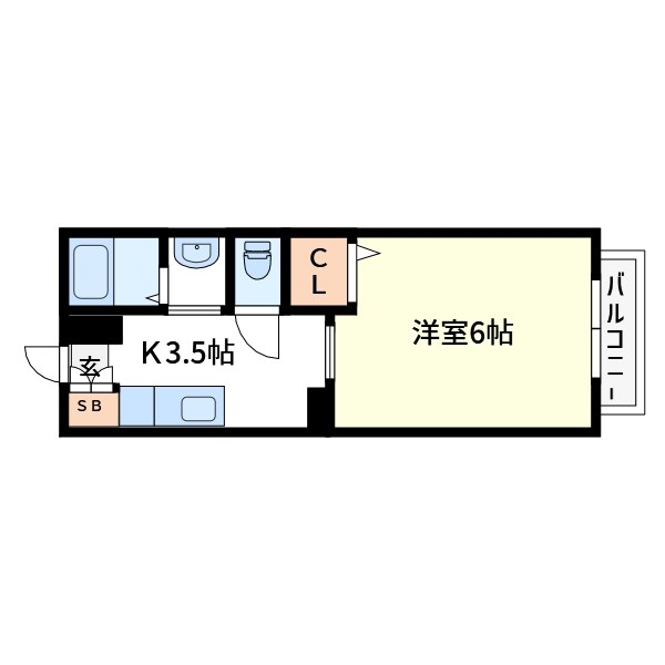 シュガーシェソワ 間取り