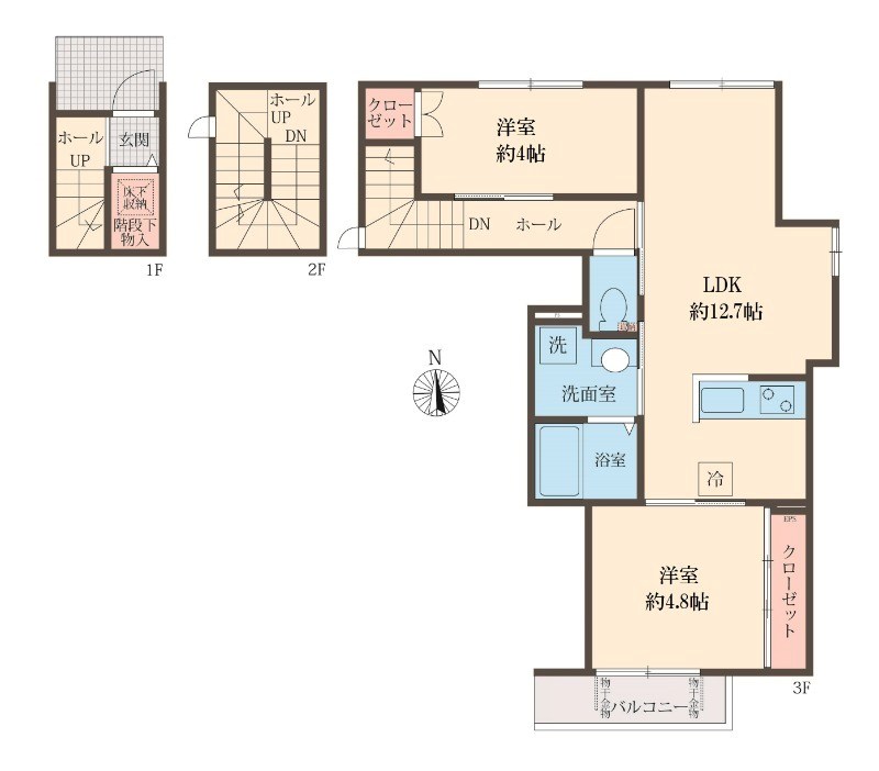 Ｍａｉｓｏｎ　ｄｅ　Ｃｉｅｌ 間取り図