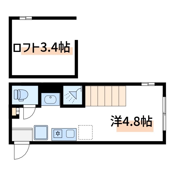 仮称　西新小岩四丁目Ⅲ 間取り