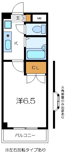 フジマンションエクセル 206号室 間取り