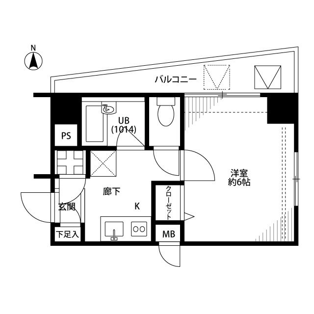 プレール・ドゥーク大島ＰＡＲK　ＳＩＤＥ 間取り
