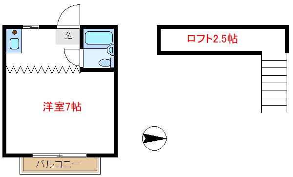 サンリブ梅田  間取り
