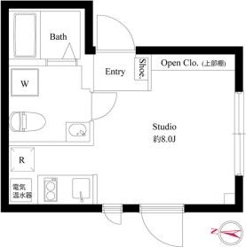ＣＡＳＡ　ＰＩＡＺＺＡ　門前仲町 間取り