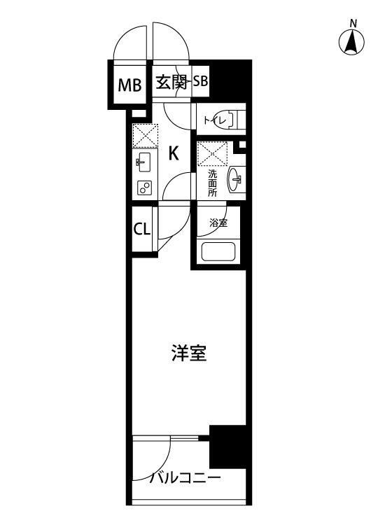 アビタ住吉 間取り