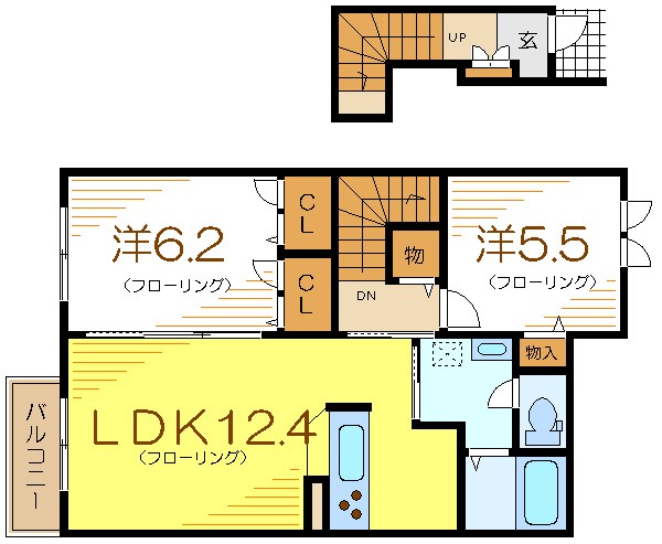 ピアネイロ 間取り図