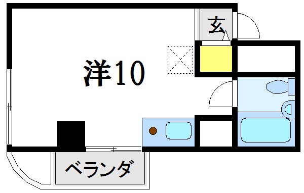 メインステージ西葛西 303号室 間取り