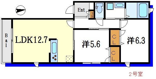 オレオールＪ 間取り