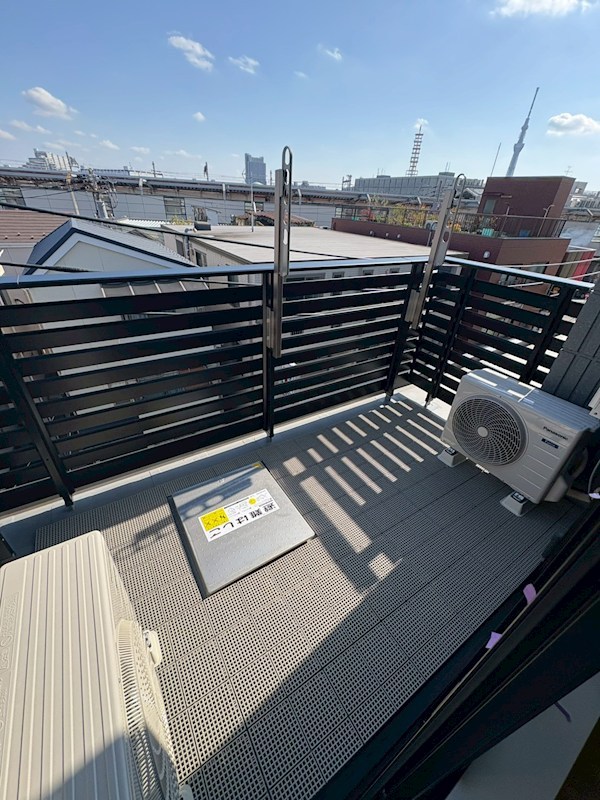 グランウェスト ベランダ