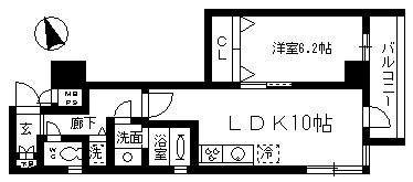 ファインクレスト入谷  間取り