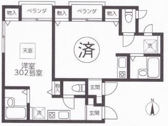 シンハイツ 間取り