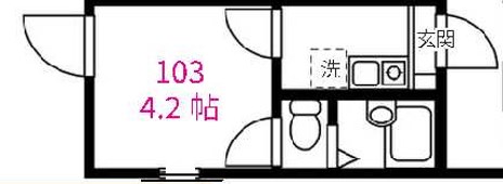 ベルマーレ船堀 間取り