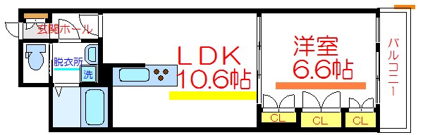 グランカーサ浅草（旧アクトフォルム浅草）   間取り