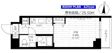 ステージファースト両国南アジールコート  間取り