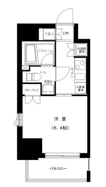 グランフォース町屋  間取り