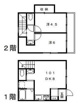 メゾンドゥモナリザ 間取り
