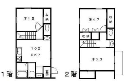 メゾンドゥモナリザ 間取り