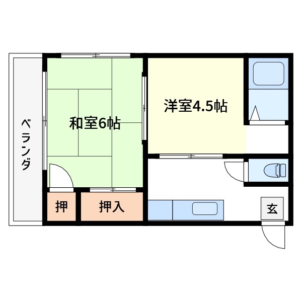 メゾン上野 間取り