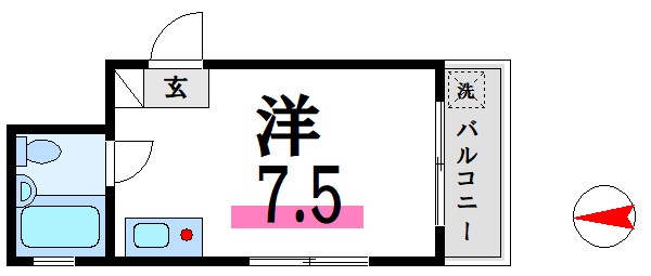 Ｋ＆Ｈ 間取り図