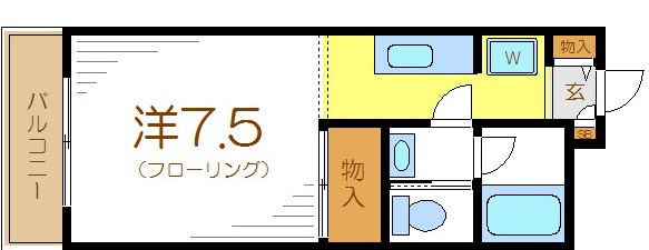 ソレイユフローラ２番館 間取り