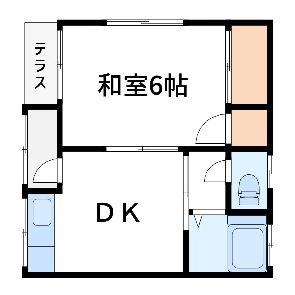 竹内貸家 間取り
