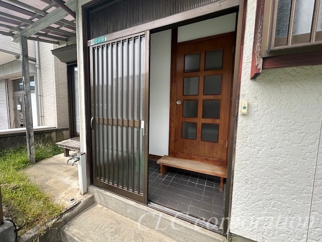 竹内貸家 玄関