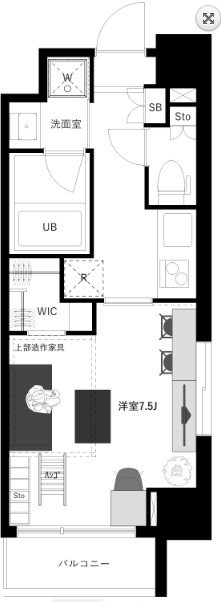 アーバンパーク清澄白河 間取り