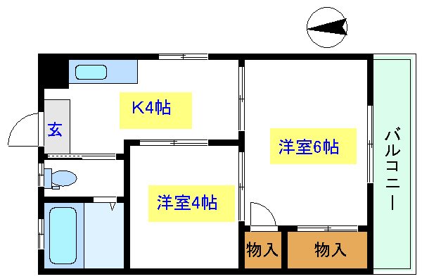 森マンション 間取り