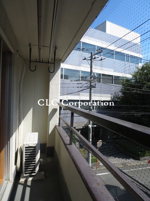 森マンション ベランダ