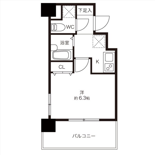Daisy Court（デイジーコート） 間取り