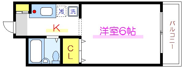 メイプルハイム 103号室 間取り